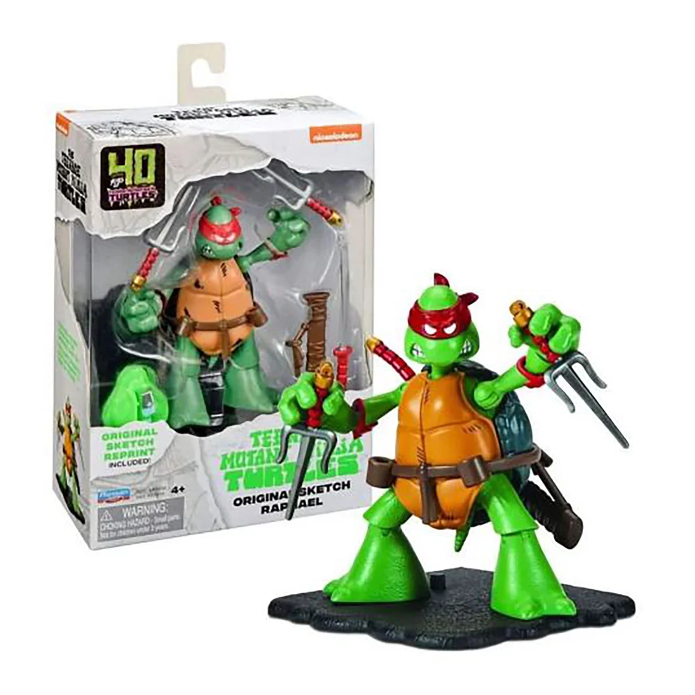 Teenage Mutant Ninja Turtles TMNT: Original Sketch Action Figure: Raphael Afbeelding 1