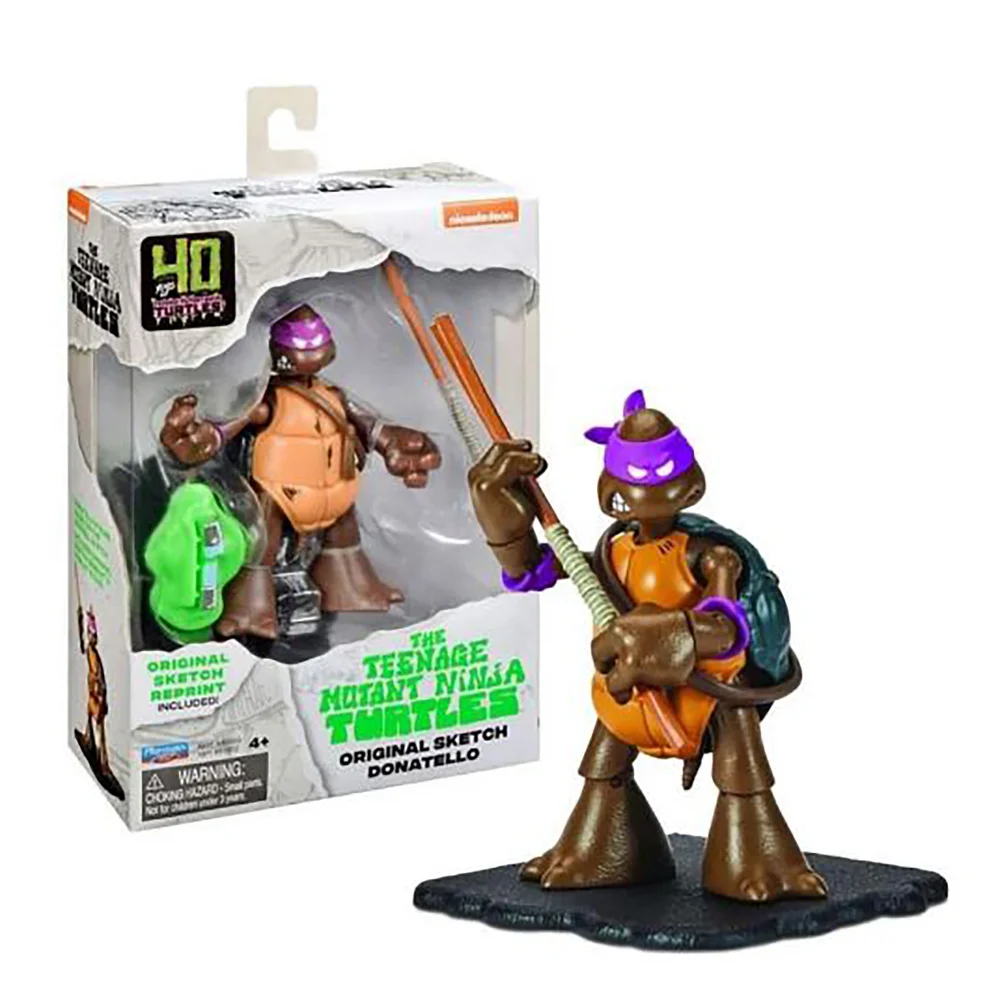 Teenage Mutant Ninja Turtles TMNT: Original Sketch Action Figure: Donatello Afbeelding 1