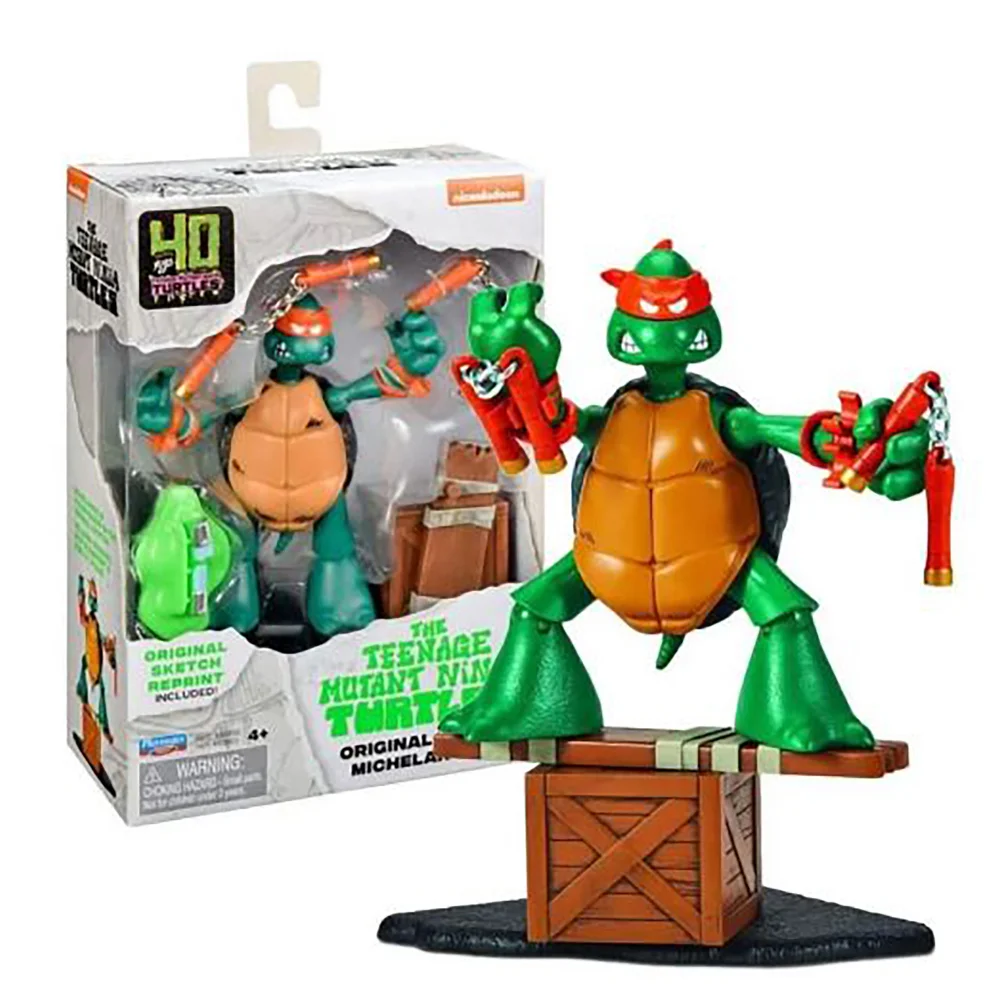 Teenage Mutant Ninja Turtles TMNT: Original Sketch Action Figure: Michelangelo Afbeelding 1