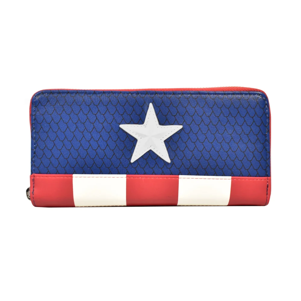 Funko Loungefly Marvel The Infinity Saga Wallet Captain America Afbeelding 1