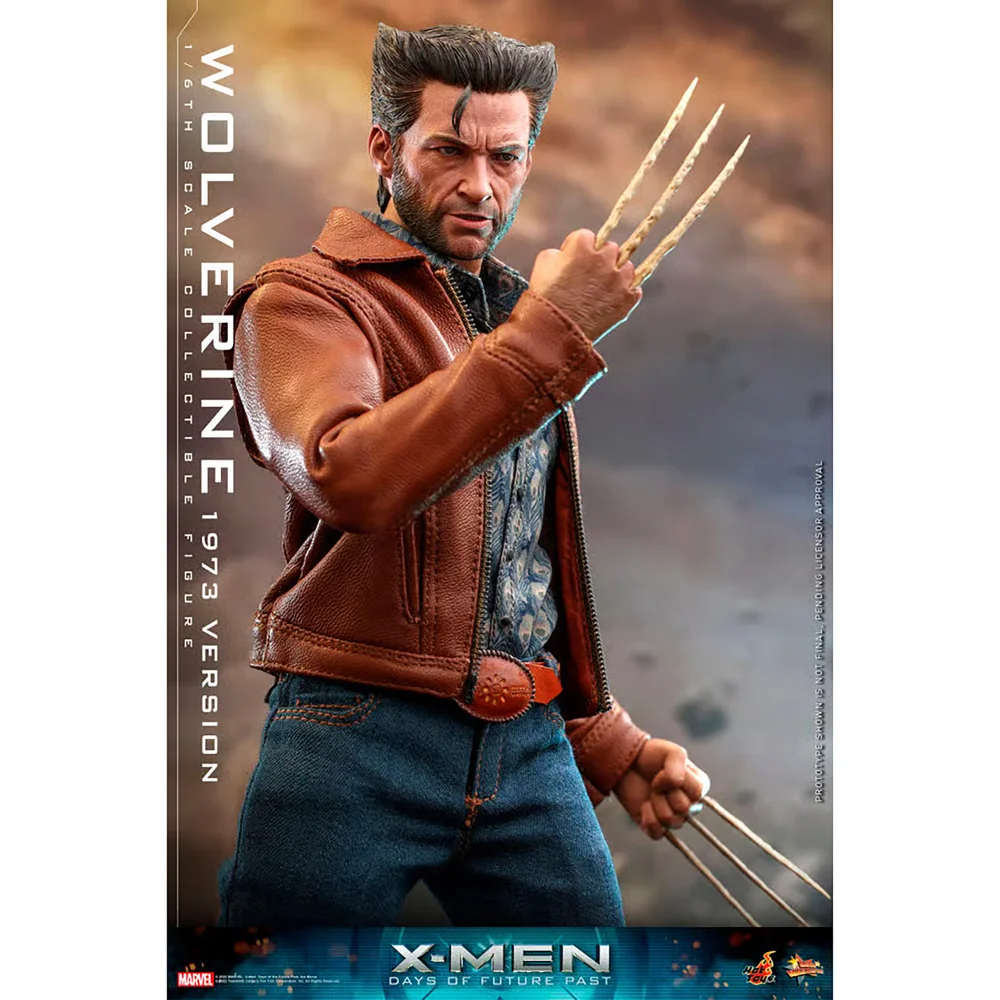 Hot Toys 1:6 Scale Marvel X-Men Wolverine 1973 Version Statue Afbeelding 1