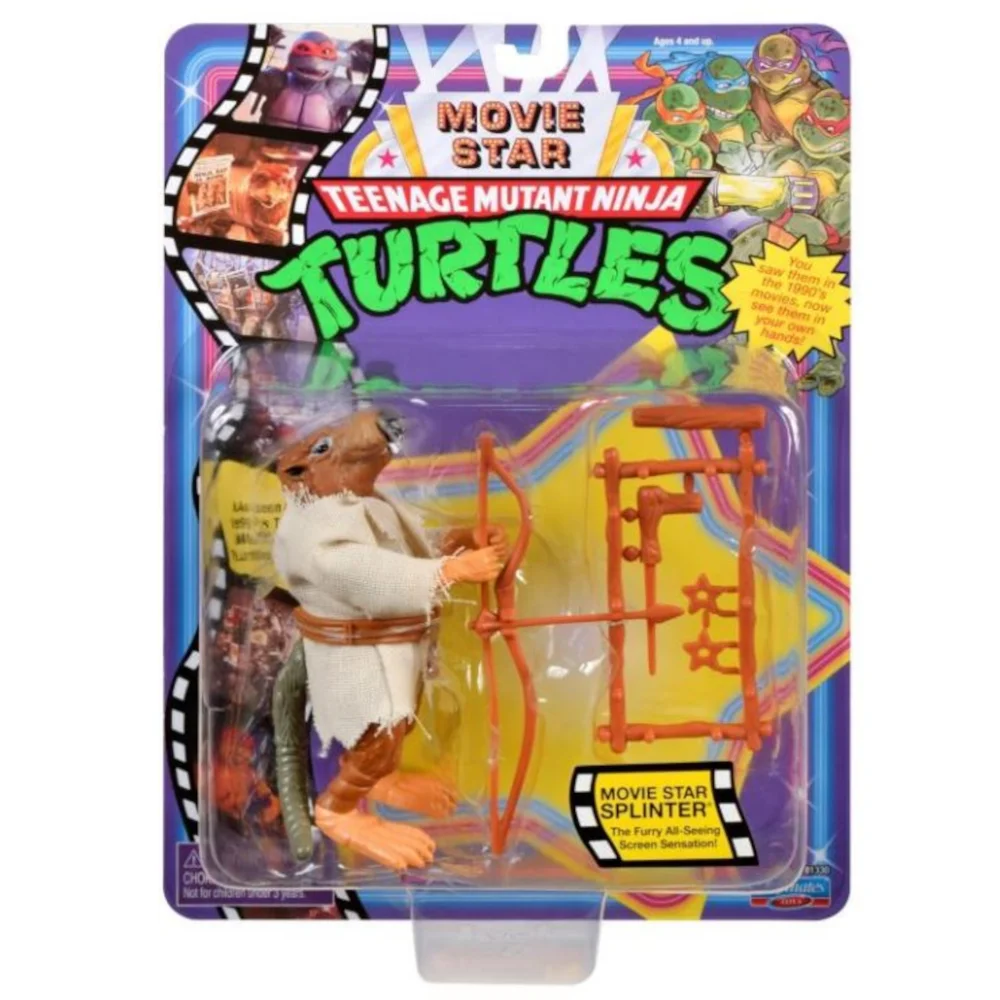Teenage Mutant Ninja Turtles TMNT: 1991 Movie Star Action Figure: Splinter Afbeelding 1