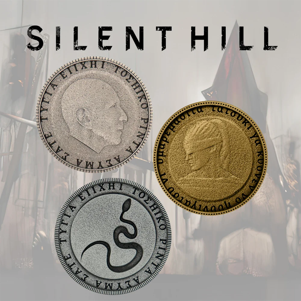 Silent Hill Set of 3 Limited Edition Replica Coins Afbeelding 1