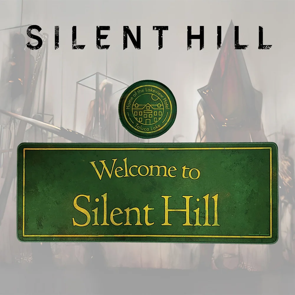 Silent Hill XL Desk Pad and Coaster Set Afbeelding 1