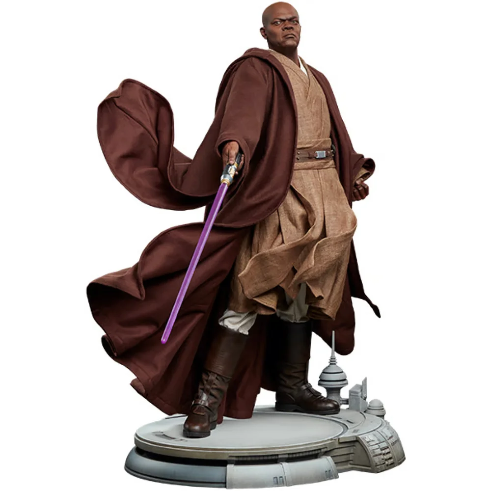 Sideshow Star Wars Mace Windu Premium Format Statue (21") Afbeelding 1