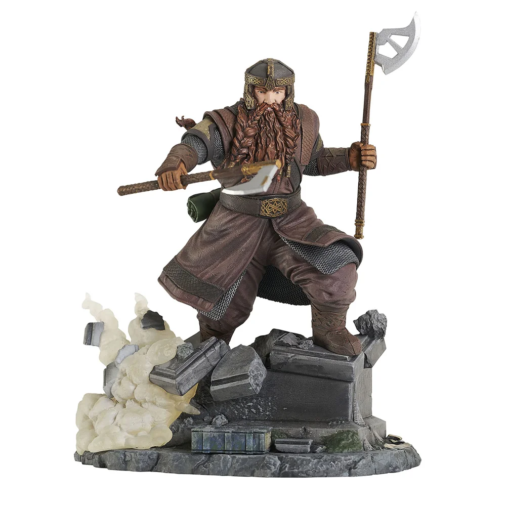 Diamond Select Lord of the Rings Gallery Gimli PVC Statue - 8" Afbeelding 1