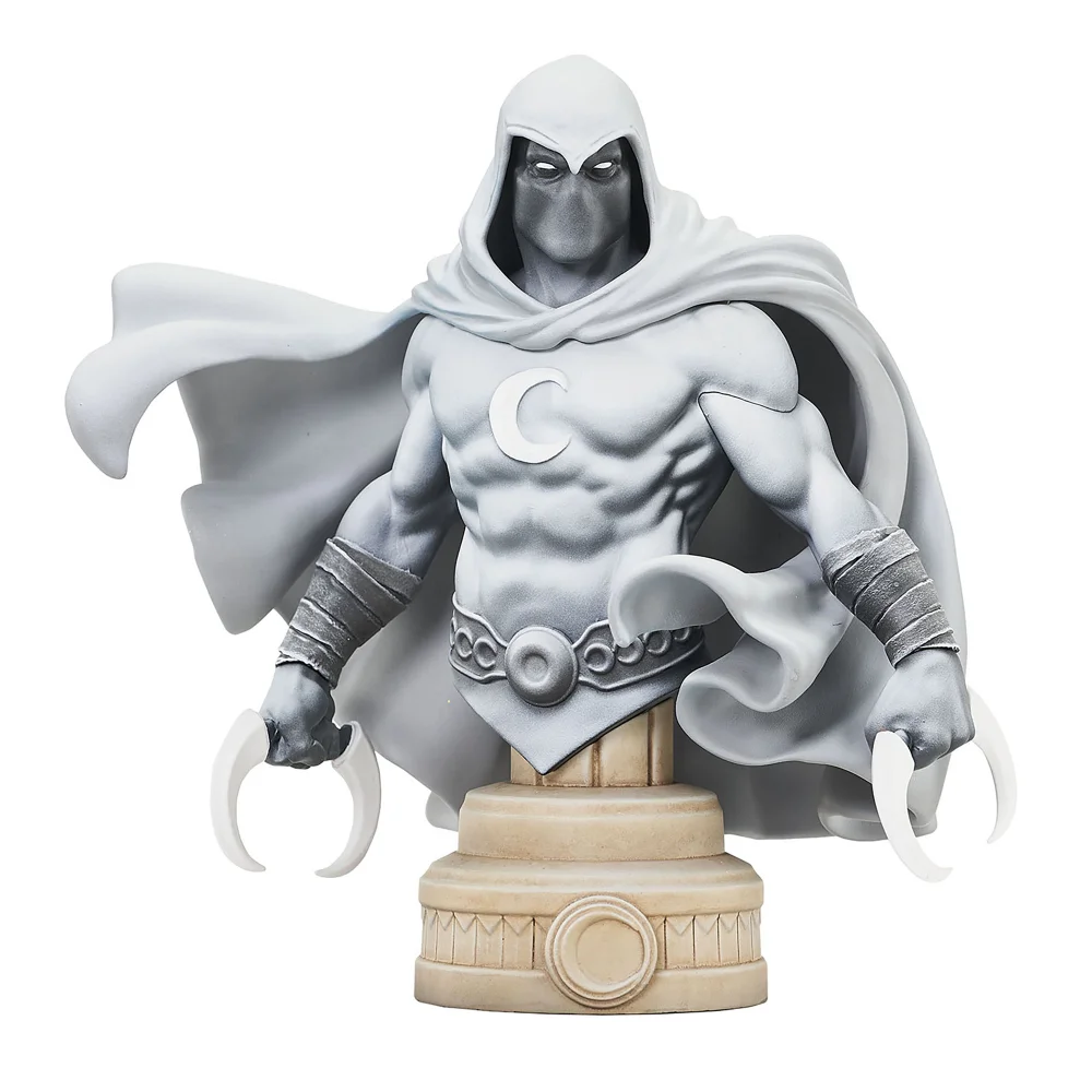 Diamond Select Marvel Comic Moon Knight 1/7 Scale Bust - 5" Afbeelding 1