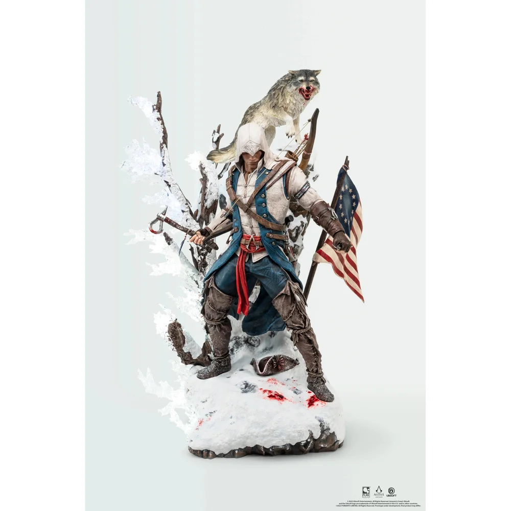PureArts Assassin's Creed Animus Connor 1/4 Scale Collectible Statue Afbeelding 1