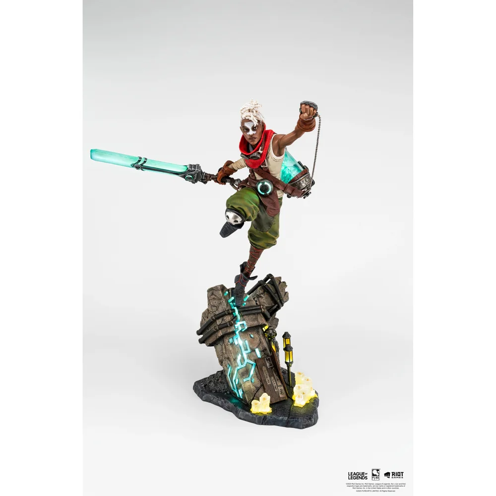 PureArts League Of Legends Ekko 1/4 Scale Statue Afbeelding 1