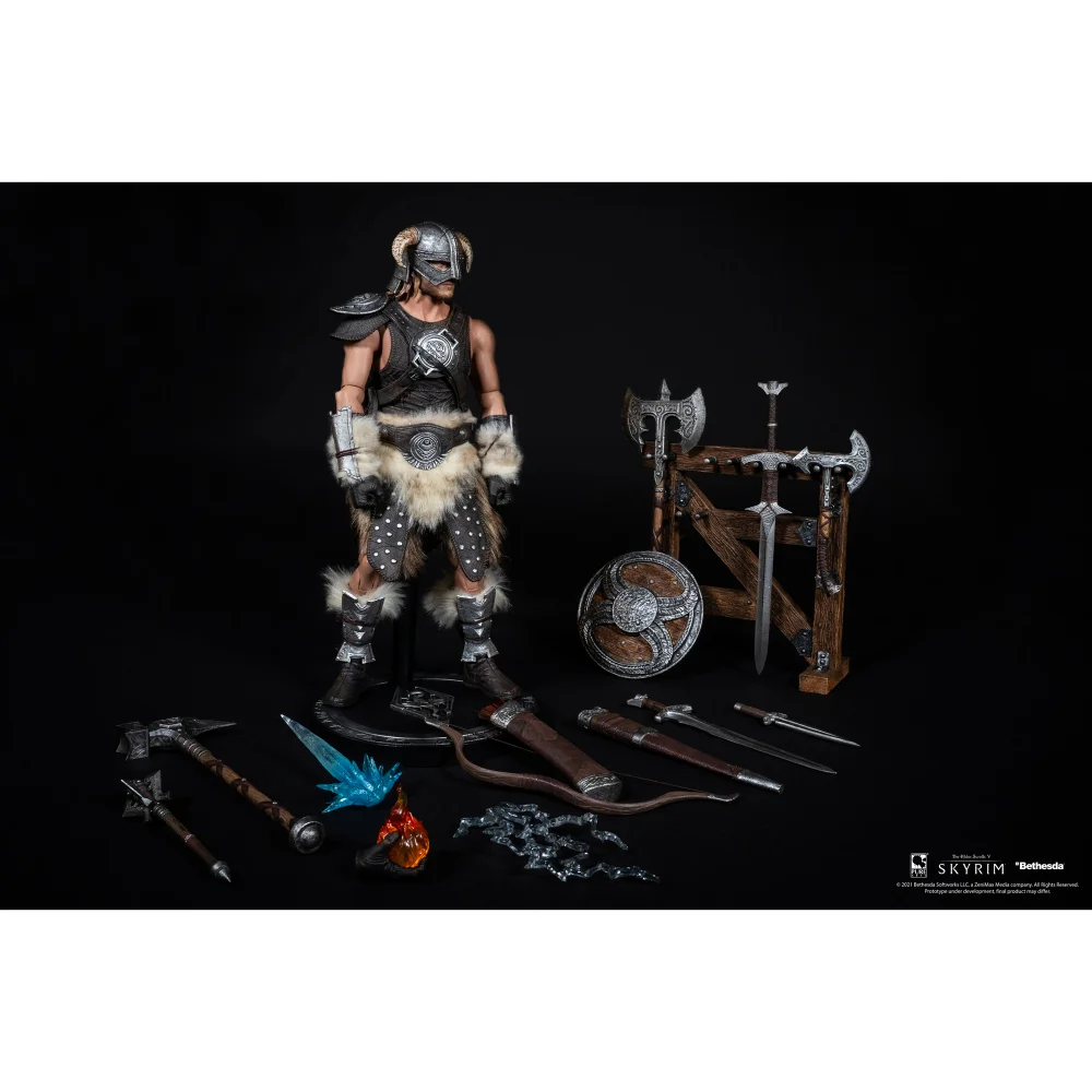 PureArts Elder Scrolls V Skyrim Dragonborn 1/6 Scale Deluxe Articulated Figure Afbeelding 1