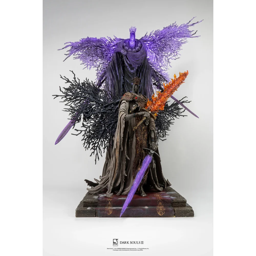 PureArts Dark Souls III Pontiff Sulyvhan 1/7 Scale Deluxe Statue Afbeelding 1