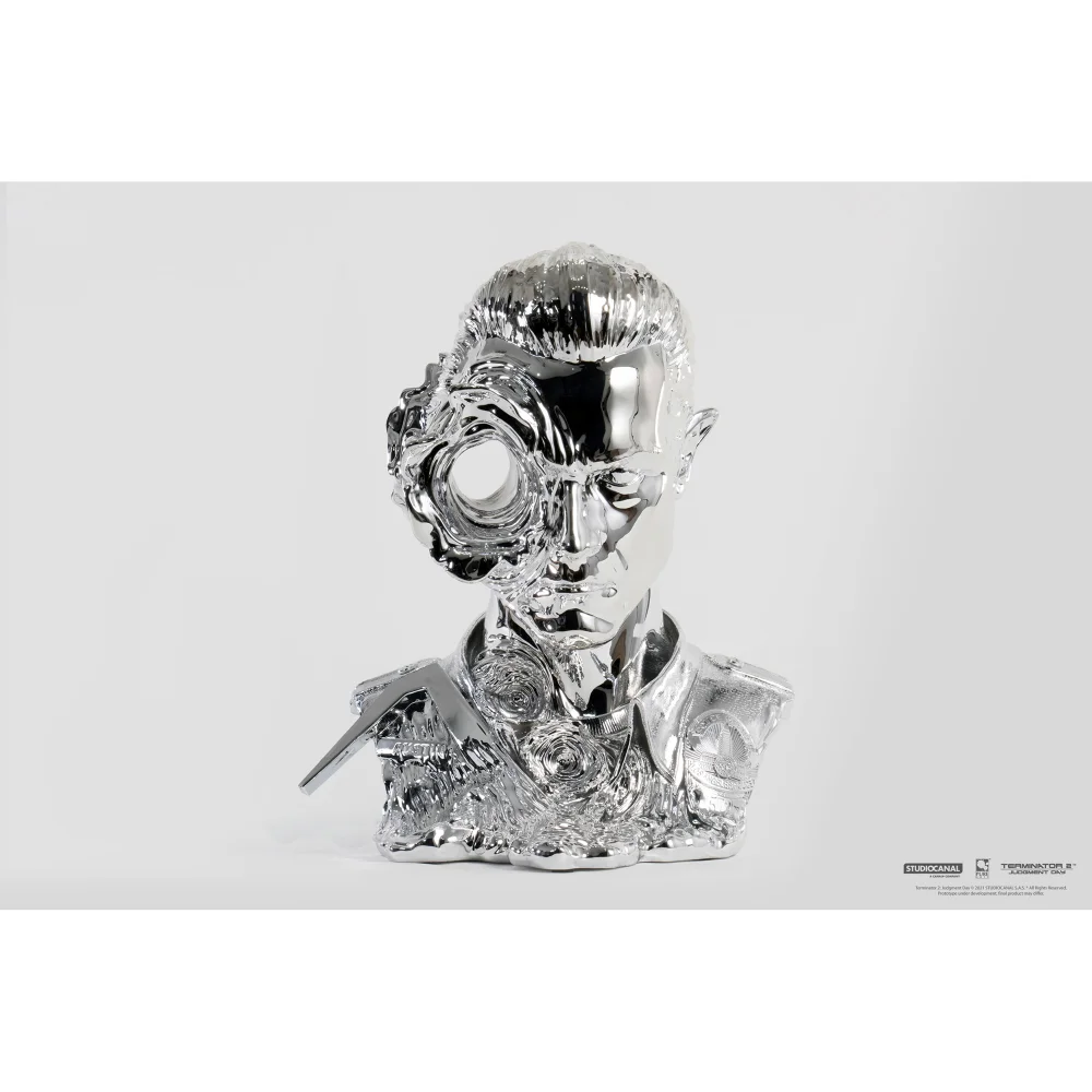 PureArts Terminator 2 T-1000 Liquid Metal 1/1 Scale Art Mask Afbeelding 1