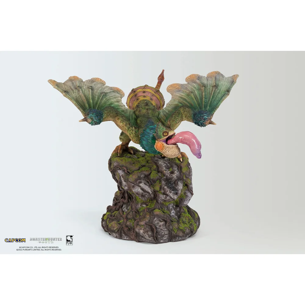 PureArts Monster Hunter World Pukei Pukei Statue Afbeelding 1