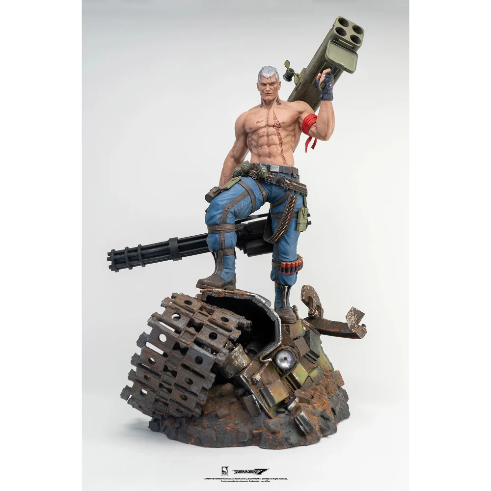 PureArts Tekken 7 Bryan Fury 1/4 Scale Statue Afbeelding 1