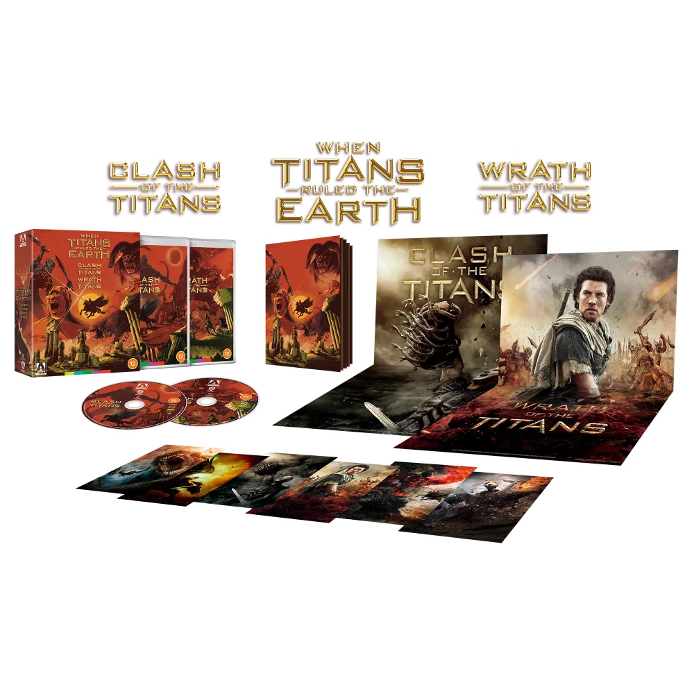When Titans Ruled The Earth: Clash of the Titans & Wrath of the Titans Limited Edition Blu-ray Afbeelding 1