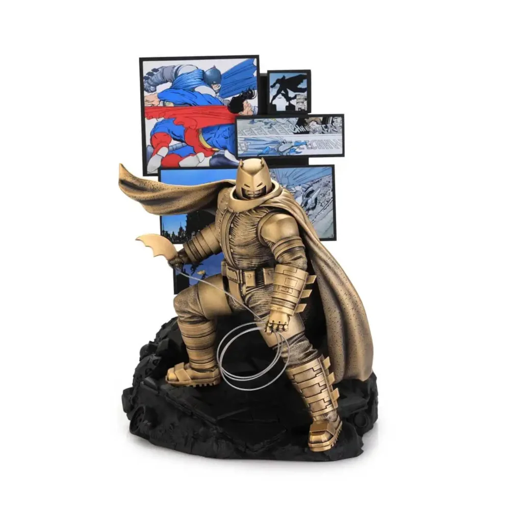 Royal Selangor DC Limited Edition Gilt The Dark Knight Returns Batman Figurine Afbeelding 1
