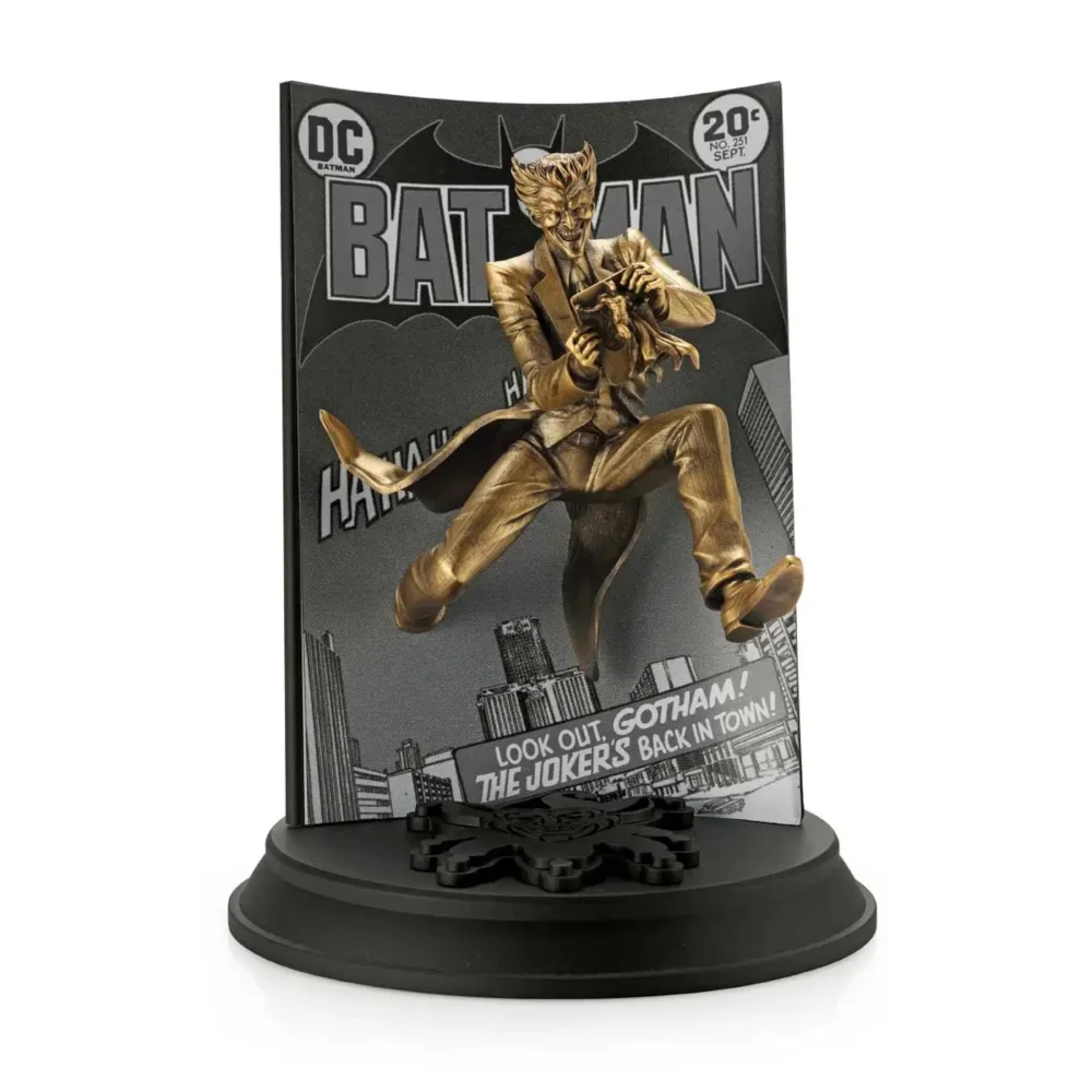 Royal Selangor DC Limited Edition Gilt Joker Batman Volume 1 #251 Afbeelding 1