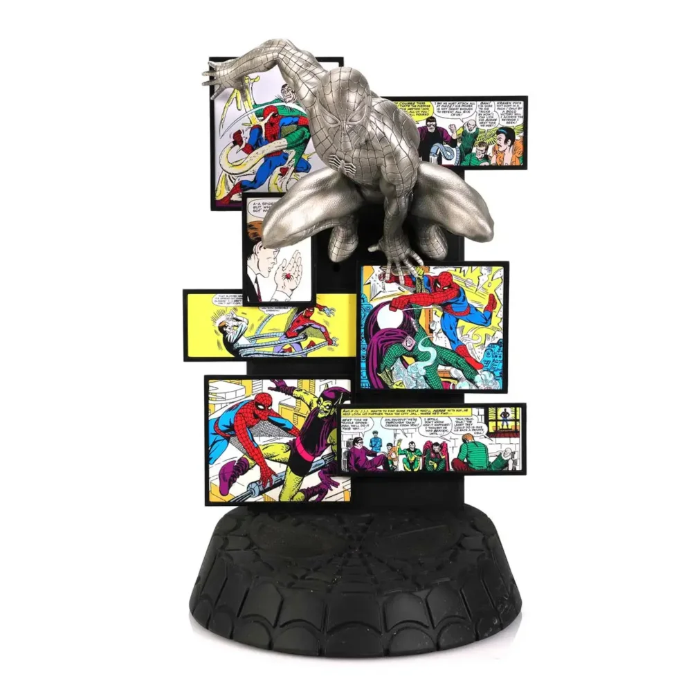 Royal Selangor Marvel Limited Edition Spider-Man Origins Figurine Afbeelding 1