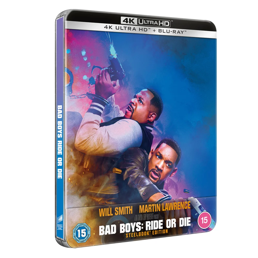 BAD BOYS: RIDE OR DIE 4K ULTRA HD STEELBOOK Afbeelding 1