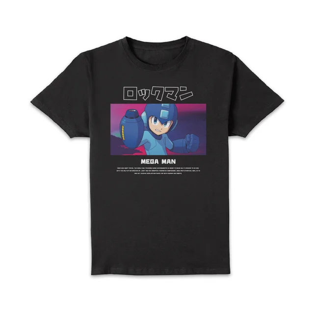 Mega Man Everlasting Peace T-Shirt Copy Unisex T-Shirt - Black