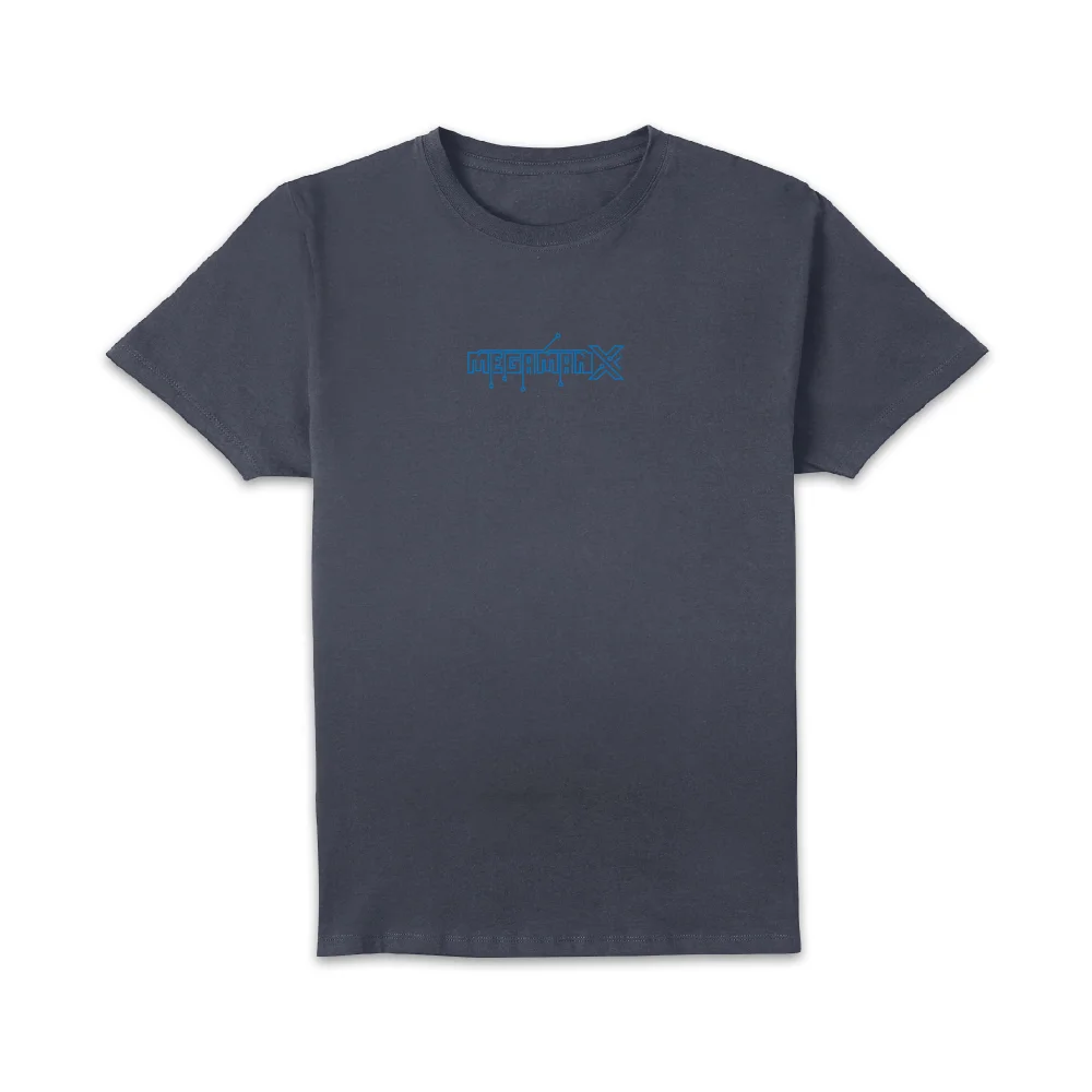 Mega Man X Unisex T-Shirt - Navy - XXL Afbeelding 1