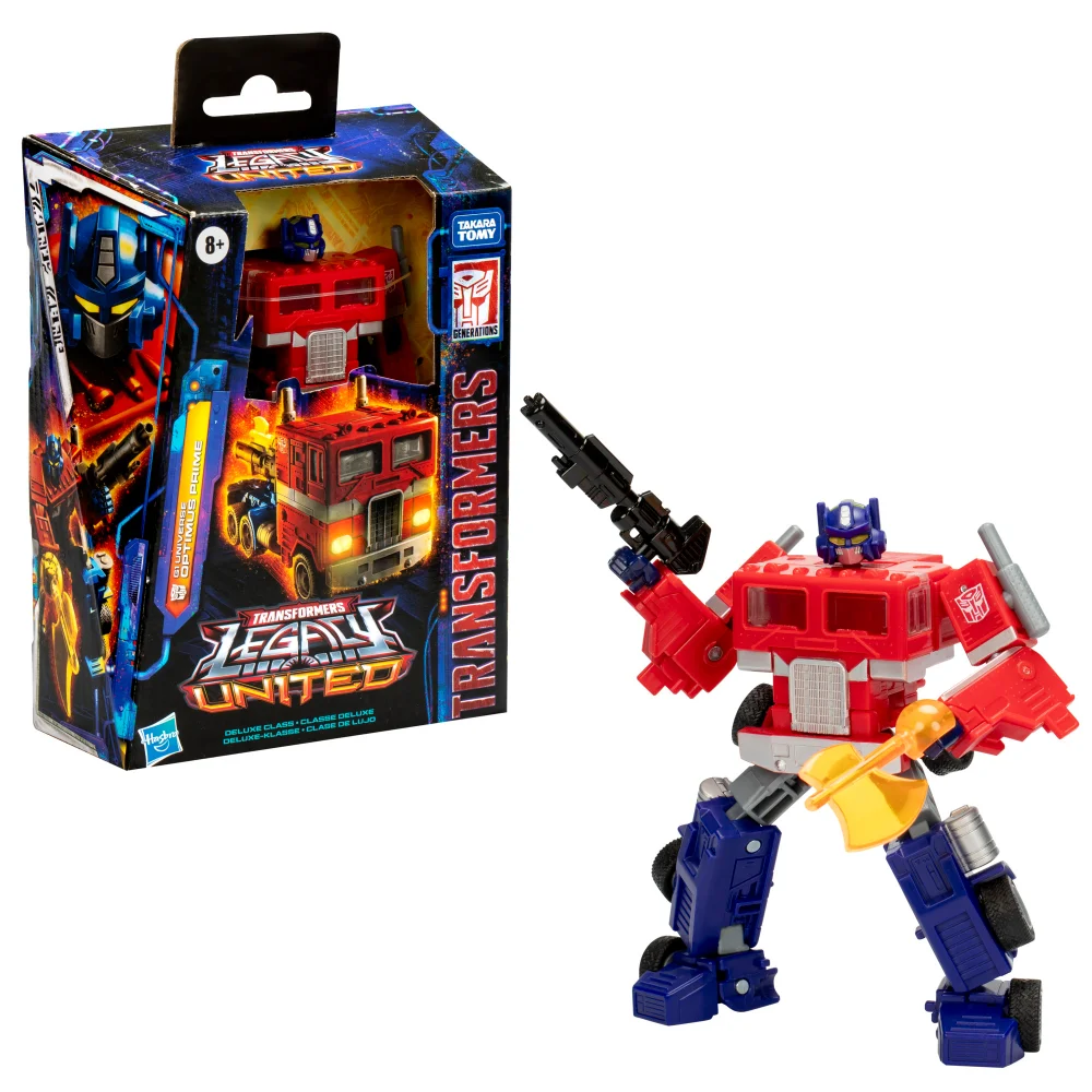 Transformers Legacy United Deluxe Class G1 Universe Optimus Prime Action Figure Afbeelding 1