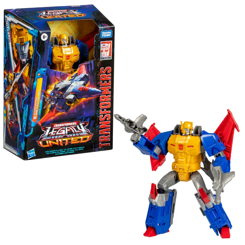 Transformers Legacy United Voyager Class Super-God Masterforce Metalhawk Action Figure Afbeelding 1