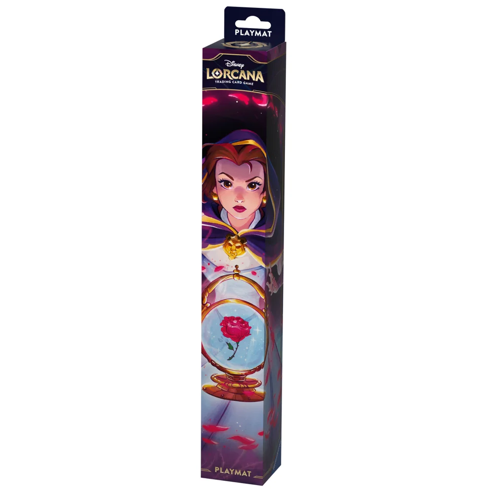 Disney Lorcana Trading Card Game Belle Neoprene Playmat Afbeelding 1