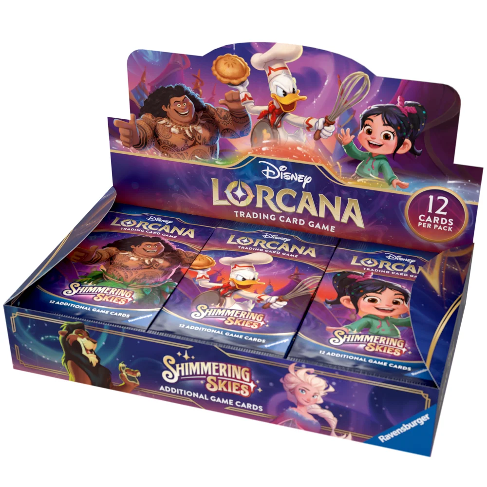 Disney Lorcana Trading Card Game Shimmering Skies Booster Box (24 Packs) Afbeelding 1