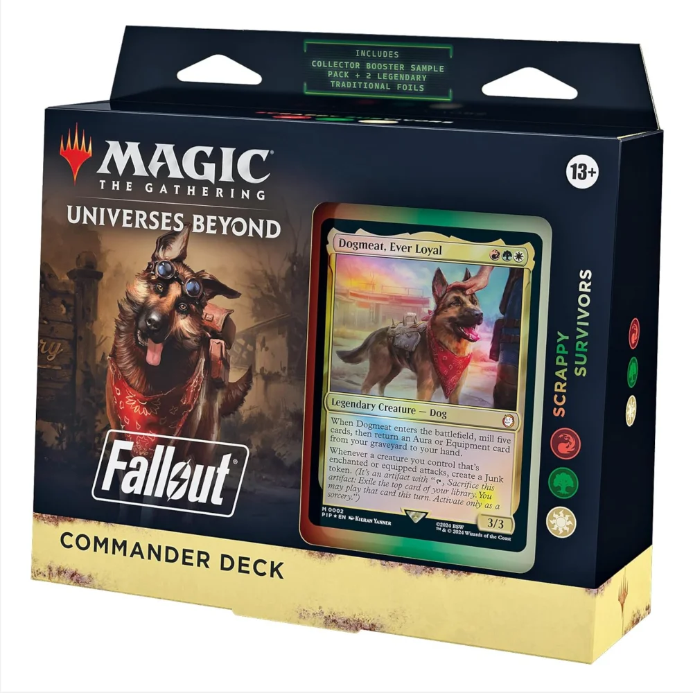 Magic: The Gathering TCG Fallout Scrappy Survivors Commander Deck Afbeelding 1