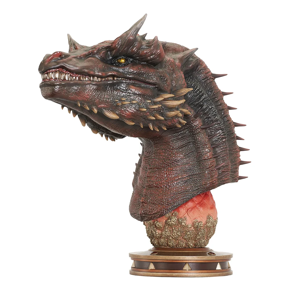 Diamond Select Game of Thrones House of the Dragon Legends in 3D Caraxes 12" Resin Bus - 30cm Afbeelding 1
