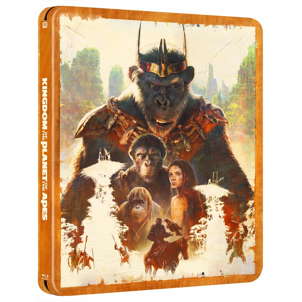 The Kingdom of The Planet Of The Apes 4K Ultra HD & Blu-ray Steelbook Afbeelding 1