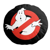 Ghostbusters Logo Round Cushion