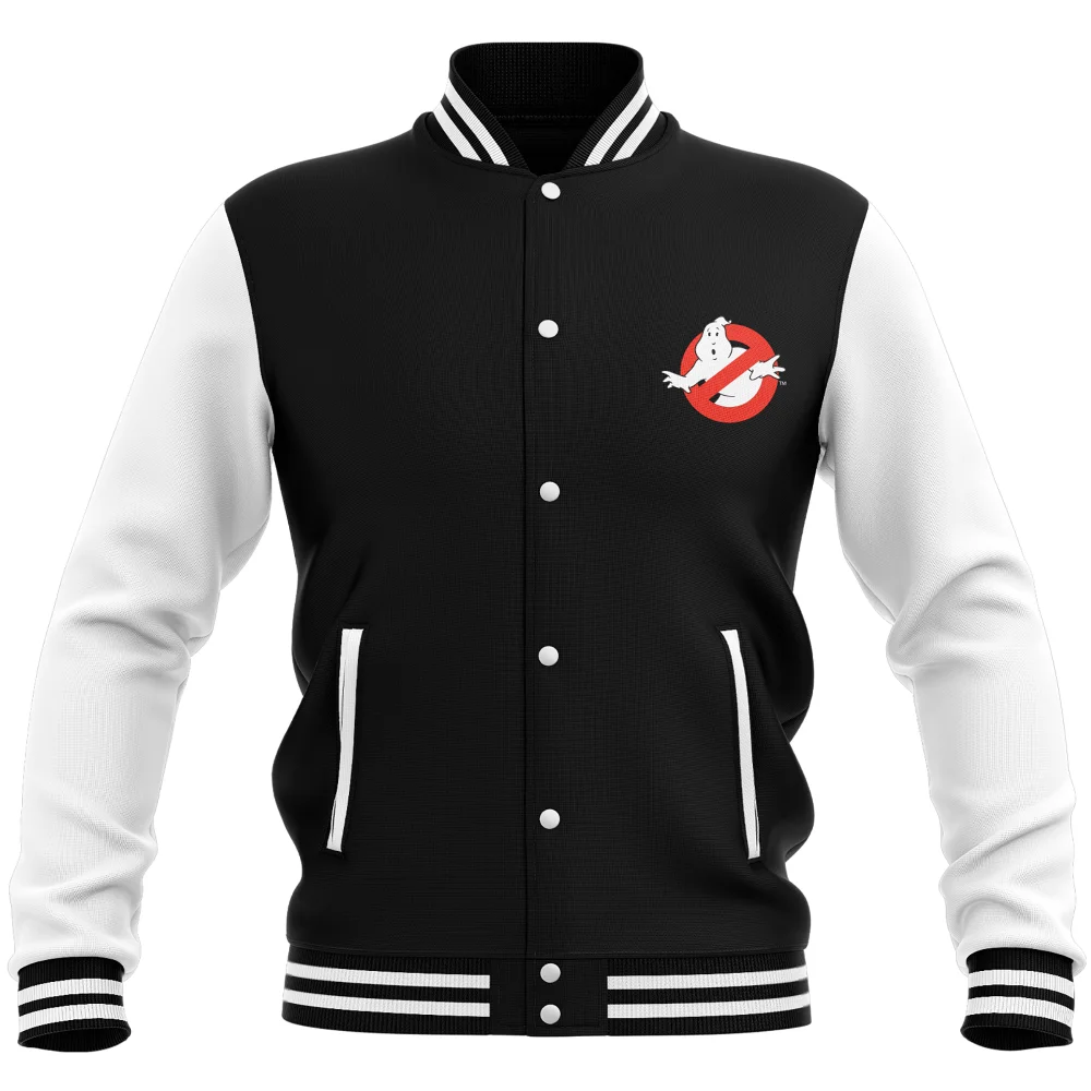 Ghostbusters EST. 1984 Varsity Jacket - Black/White - S Afbeelding 1