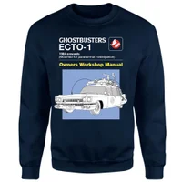 Ghostbusters Ecto-1 User Manual Sweatshirt - Navy