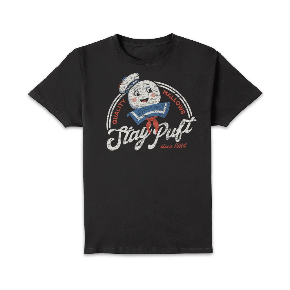 Ghostbusters Stay Puft Unisex T-Shirt - Black - S Afbeelding 1
