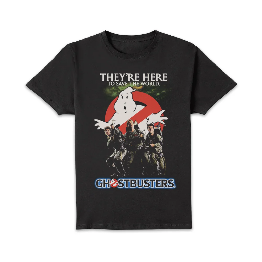 Ghostbusters Classic Poster Unisex T-Shirt - Black - S Afbeelding 1