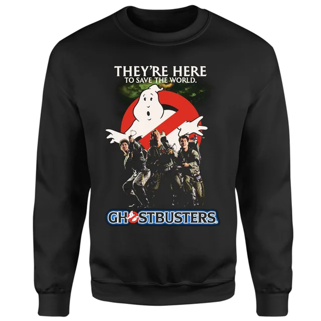 Ghostbusters Classic Poster Sweatshirt - Black
