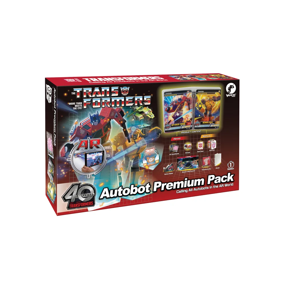 VanchCard Transformers Season 1 AR Trading Cards Autobot Box Afbeelding 1