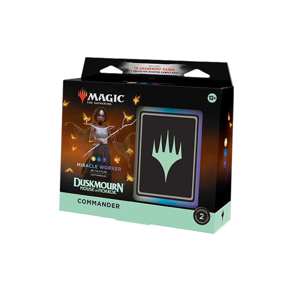 Magic: The Gathering TCG Duskmourn Miracle Worker Commander Deck Afbeelding 1