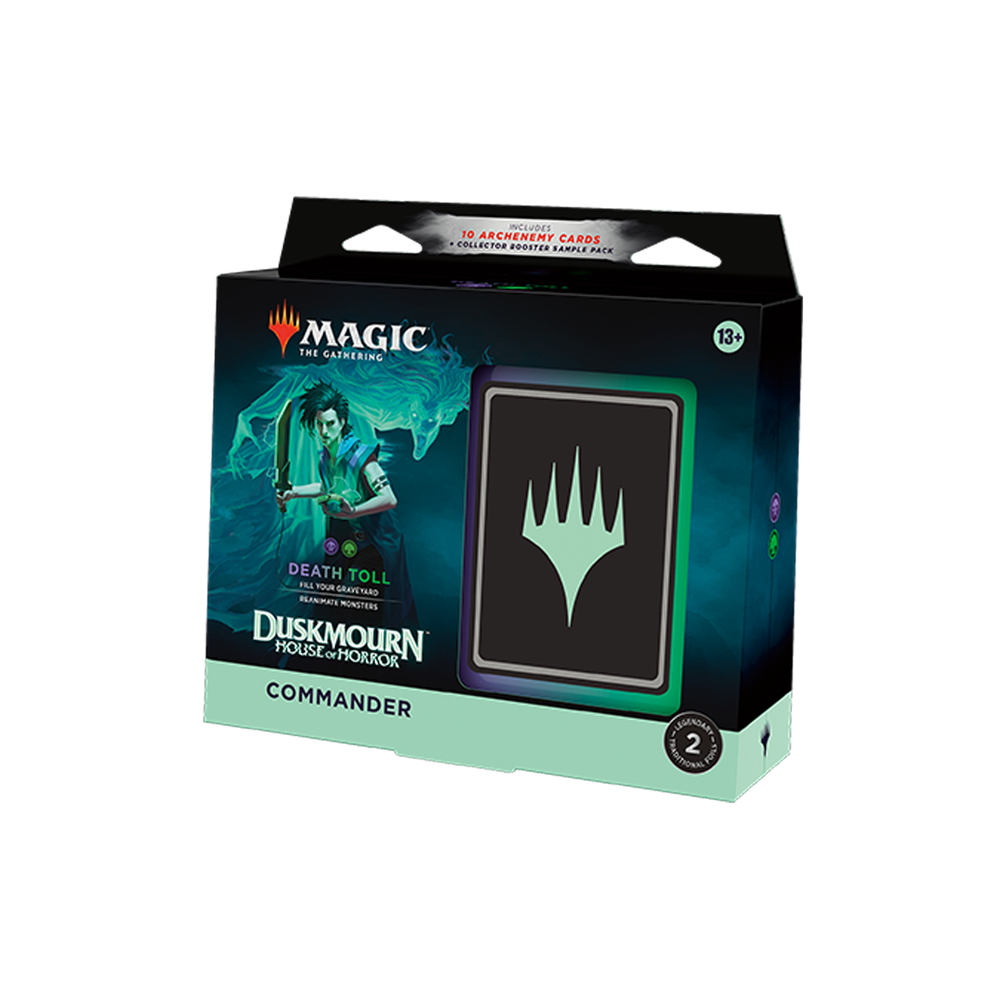 Magic: The Gathering TCG Duskmourn Death Toll Commander Deck Afbeelding 1