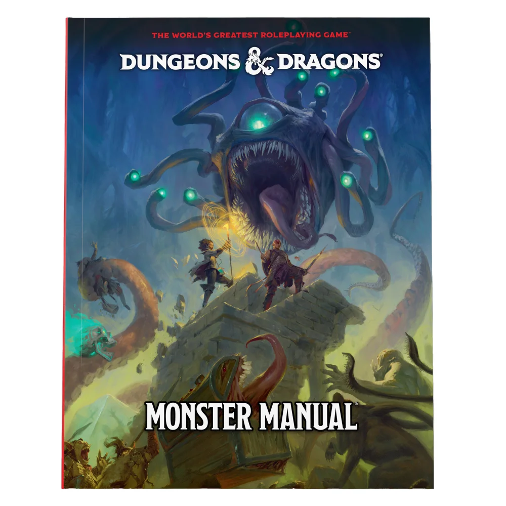 Dungeons & Dragons 2024 Monster Manual Core Rulebook Hard Cover Afbeelding 1