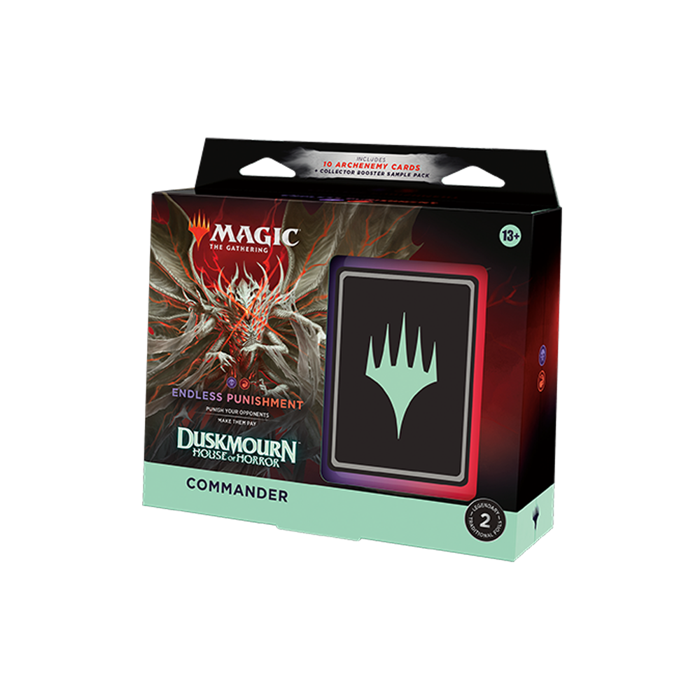 Magic: The Gathering TCG Duskmourn Endless Punishment Commander Deck Afbeelding 1