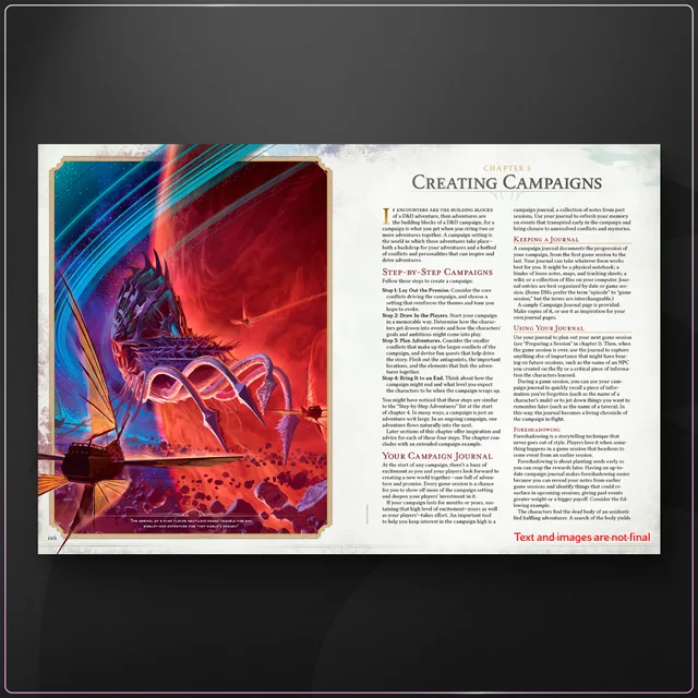 Dungeons & Dragons 2024 Dungeon Masters Guide Core Rulebook Hard Cover