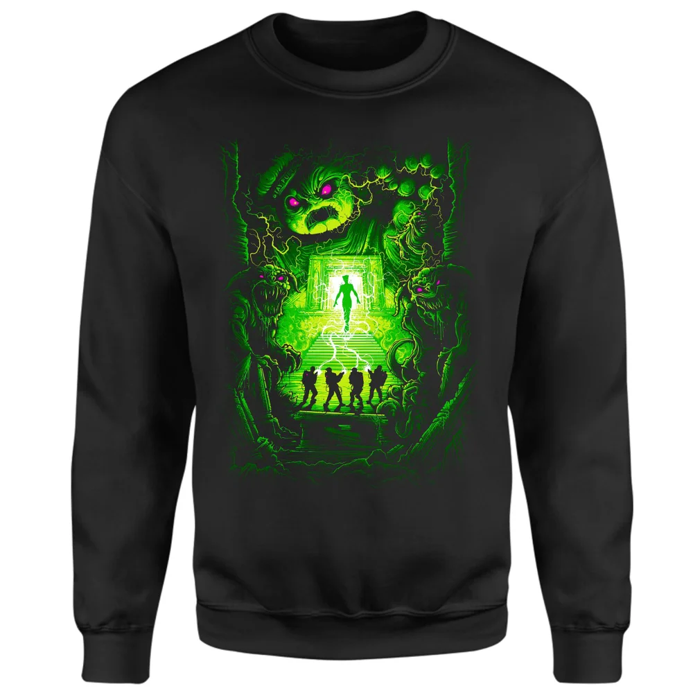 Ghostbusters Don't Cross The Streams Sweatshirt - Black - L - Zwart Afbeelding 1