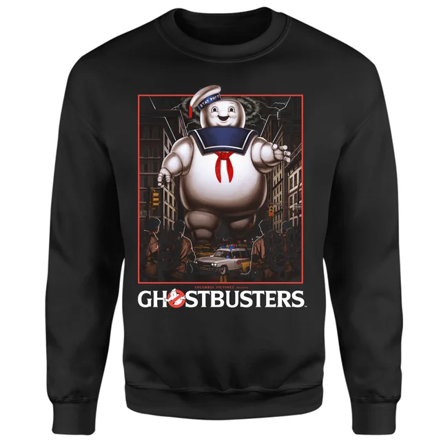 Ghostbusters Marshmallow Man Sweatshirt - Black