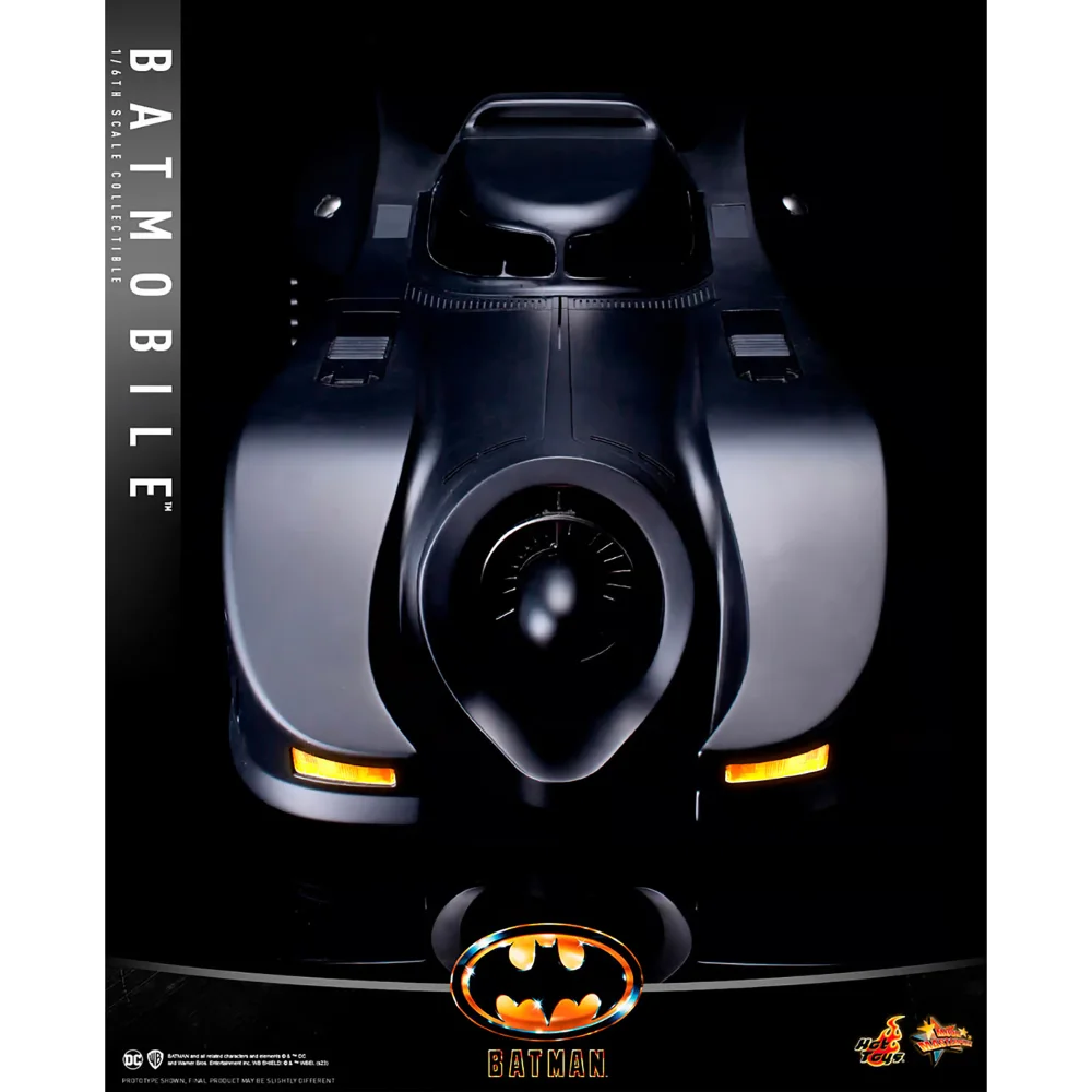 Hot Toys 1:6 Scale DC Comics 1989 Batmobile Statue Afbeelding 1