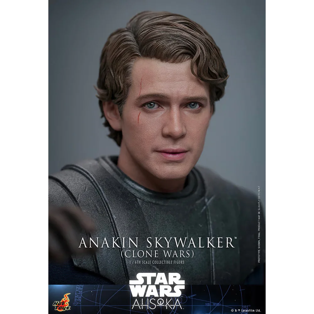 Hot Toys 1:6 Scale Star Wars Ahsoka Anakin Skywalker Statue Afbeelding 1