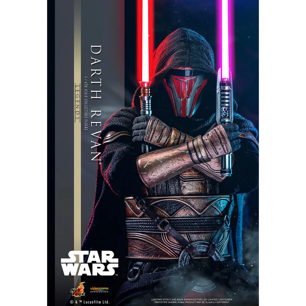 Hot Toys 1:6 Scale Star Wars Legends Darth Revan Statue Afbeelding 1