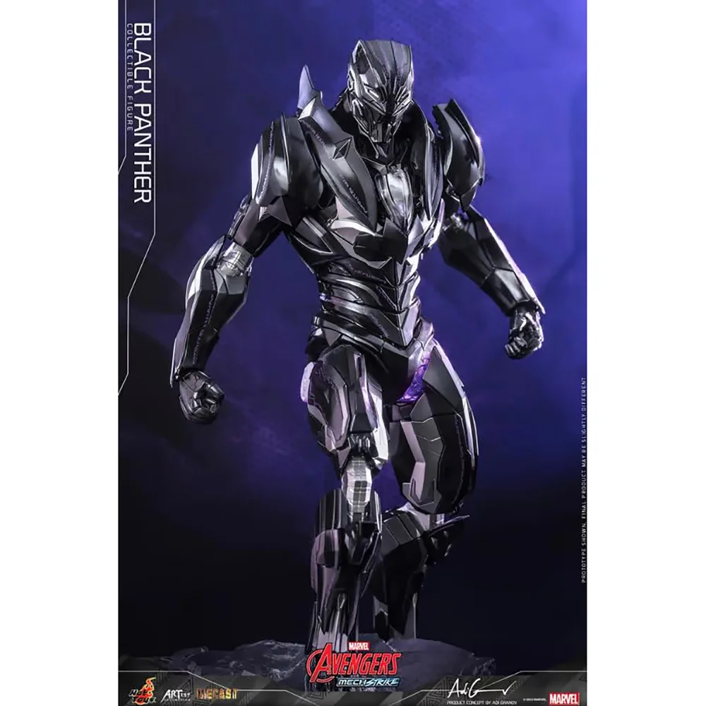 Hot Toys 1:6 Scale Marvel Black Panther Mech Strike Statue Afbeelding 1